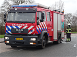 Prio 1 Brand Wegvervoer Auto Parkeerplaats BST N31 Rechts Stienkamp Drachten